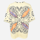 J By J 2807 Oversized Sweat Tee Yellow