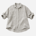 J By J 3869 Linen Jacket Washed Fango