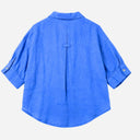 J By J 5298 Linen Shirt Blue