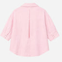 J By J 5298 Linen Shirt Light Pink