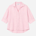 J By J 5298 Linen Shirt Light Pink