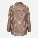 J By J 5343 Embroidery Shirt Brown