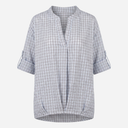 J By J 5372 Oversized SS Shirt Light Blue