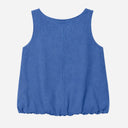 J By J 5553 Linen Ballon Top Blue