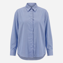 J By J 5590 Oversized Shirt Blue