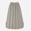 J By J 5739 Linen Skirt Fango
