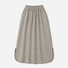 J By J 5739 Linen Skirt Fango
