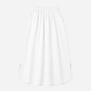 J By J 5739 Linen Skirt White