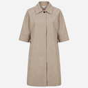 J By J 6706 Oversized Trench Coat Sand
