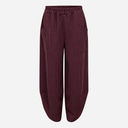 J By J 68211Z Pinstripe Barrel Pants Bordeaux
