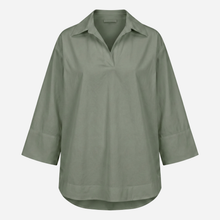 J By J 70548 LS Cotton Blouse Army