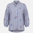 J By J 82422 Embroidery Shirt Blue
