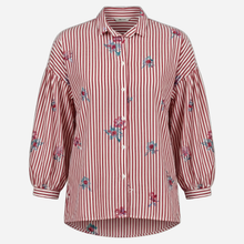 J By J 82422 Embroidery Shirt Red