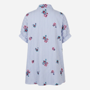 J By J 82638 Oversized Embroidery Dress Light Blue