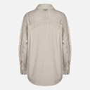 J By J 8655 Lace Sleeve Shirt Fango