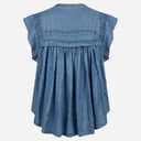 J By J 96220 Denim Top Blue