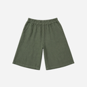 J By J 9753 Linen Shorts Army