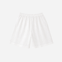 J By J 9753 Linen Shorts White