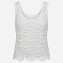 J By J Embroidery S/L Top White