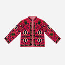 J By J Embroidery Unique Jacket Coral / Green