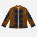 J By J Embroidery Unique Jacket Dark Sand