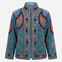 J By J Embroidery Unique Jacket No. 7 Blue