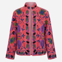 J By J Embroidery Unique Jacket Pink / Blue