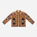 J By J Embroidery Unique Jacket Sand / Red
