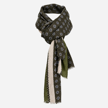 J By J S-113362 Viscose Scarf Militare