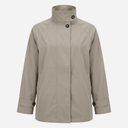 J By J Short Trenchcoat Fango