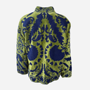 J By J Unique Embroidery Jacket Green/Navy