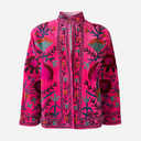 J By J Unique Embroidery Jacket Intense Pink