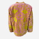 J By J Unique Embroidery Jacket Peach/Yellow