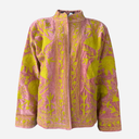 J By J Unique Embroidery Jacket Peach/Yellow