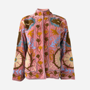 J By J Unique Embroidery Jacket Rose/Brown