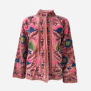 J By J Unique Embroidery Jacket Rose/Pink