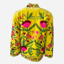 J By J Unique Embroidery Jacket Yellow