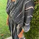 J By J Unique Tie Dye Summer Dress Black
