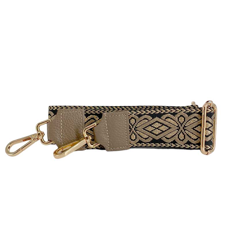 J BY J 09320 BAG STRAP MØRK SAND