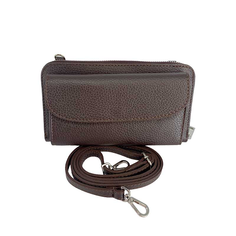 J BY J 1200 MOBILE BAG MØRKEBRUN