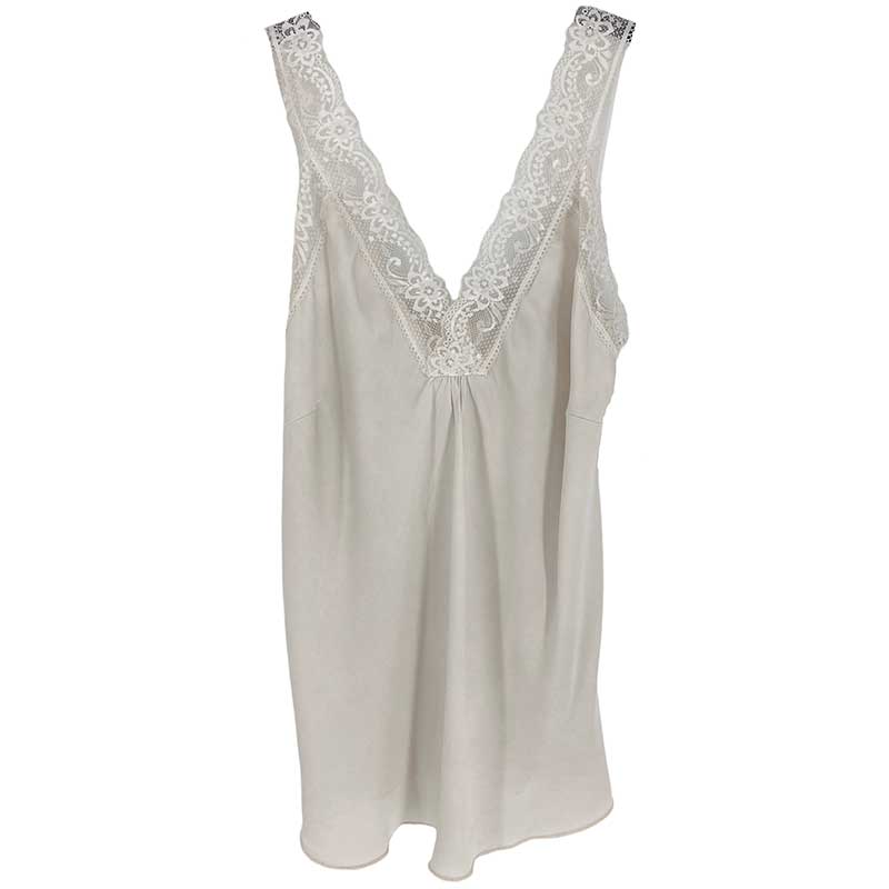 J BY J 21336 SATIN TOP OFF WHITE