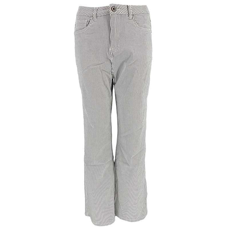 J BY J 3D-1376 STRIPED PANTS HVID