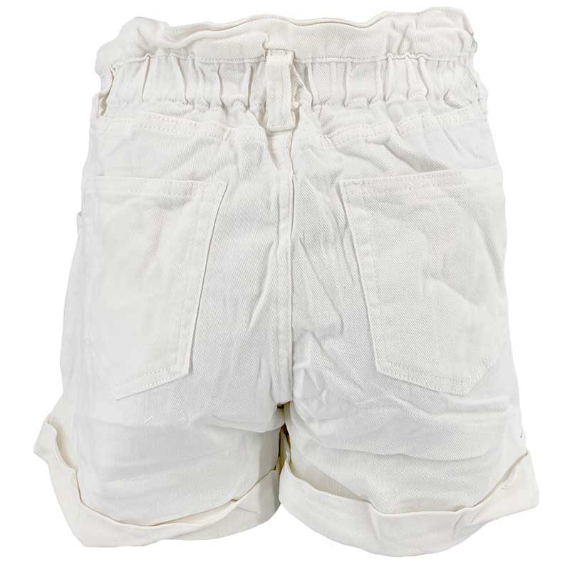 J BY J 3D-6953 DENIM SHORTS HVID