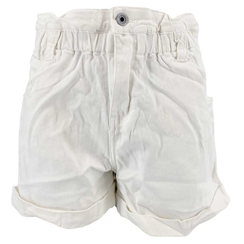 J BY J 3D-6953 DENIM SHORTS HVID
