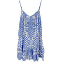 J BY J 82502A Printed Summer Dress Blue