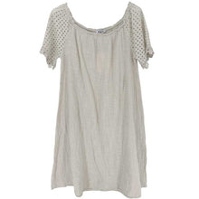 J BY J 83769 Blond Sleeve Dress Sand