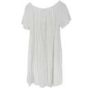 J BY J 83769 Blond Sleeve Dress White