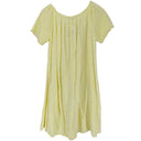 J BY J 83769 Blond Sleeve Dress Yellow