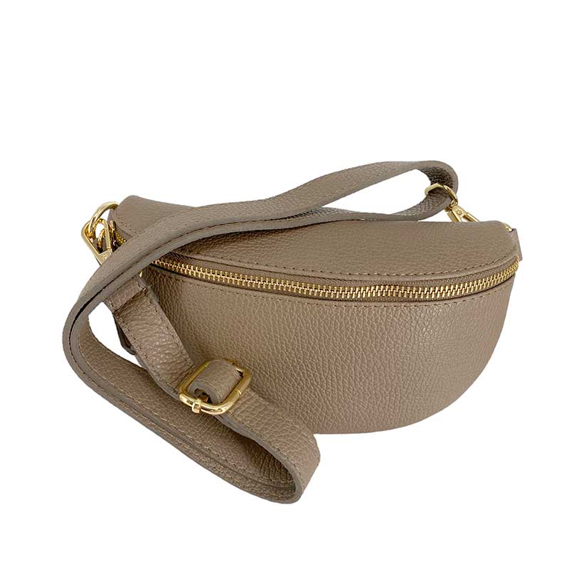 J BY J 8482 SMALL CROSS OVER BAG MØRK SAND