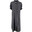 J BY J 8504 Long Tunic Dress Black